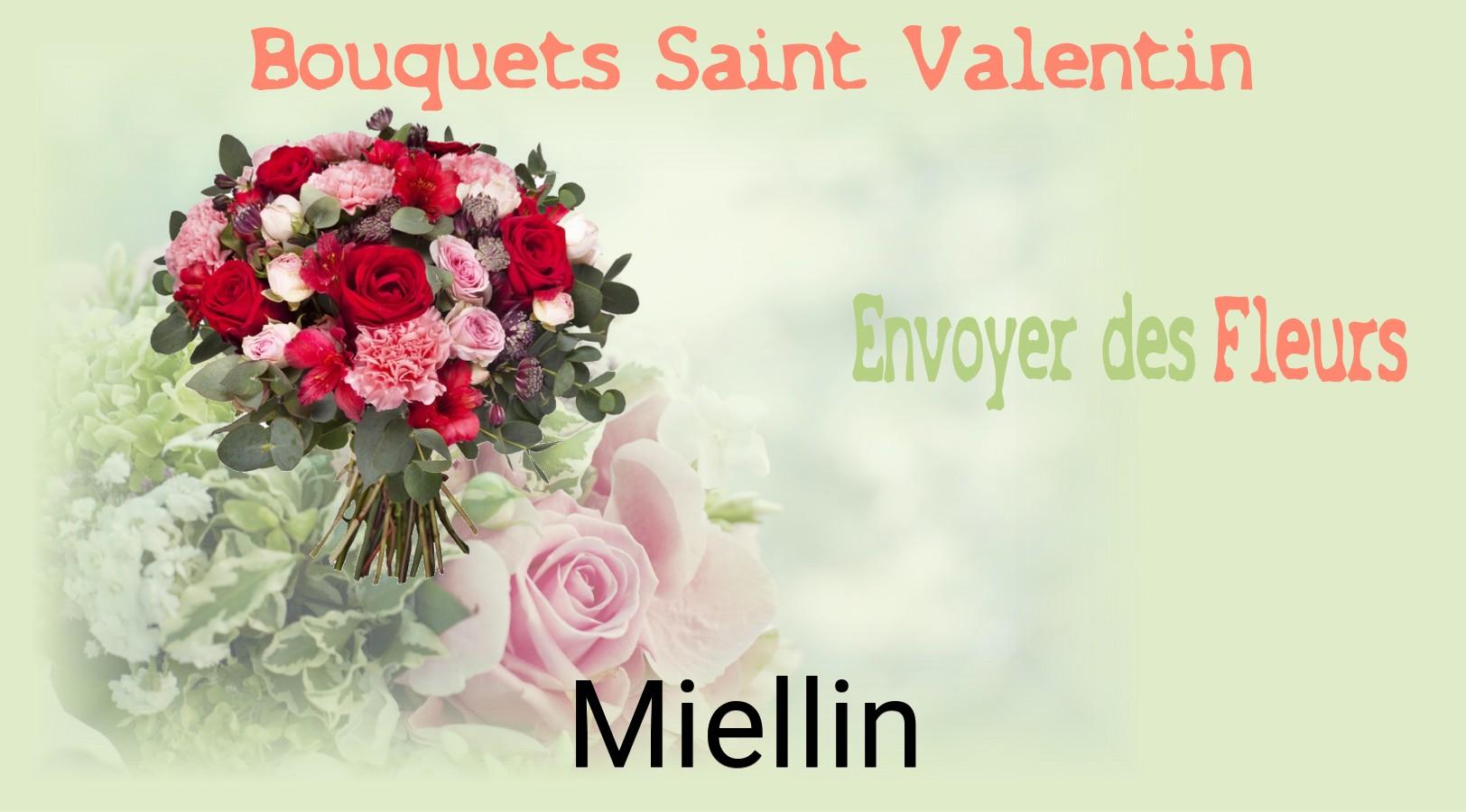 Roses de Saint-Valentin livrées à Miellin